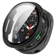 GIGAPACK samsung watch 8 esim 40mm műanyag keret bumper ütésállóság + kijelzővédő üveg fekete