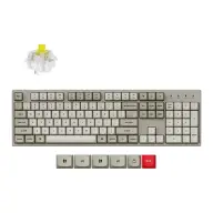KEYCHRON C2 Pro 8K QMK Super Banana Hungarian grey