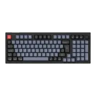 KEYCHRON V5 Max QMK/VIA Wireless Gateron Jupiter Brown Magyar fekete