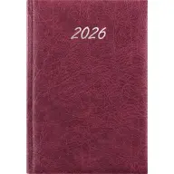 DAYLINER Rebel Calendar planner A5 daily 2026 burgundy