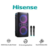 HISENSE Party Storm1 Party speaker + 2 mikrofon black