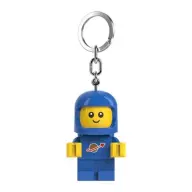 LEGO Űrhajós bébi figura kulcstartó LED világítással
