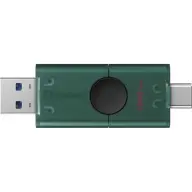KINGSTON 128GB DataTraveler Duo G2 USB-A + USB-C 3.2 Gen 1 Crno-Zeleno
