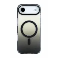 CELLECT Magnetni silikonski ovitek iPhone Air črno-prozoren