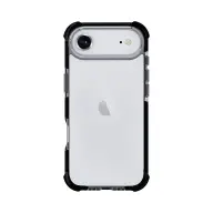 CELLECT Udarno odporen silikonski ovitek iPhone Air črno-prozoren