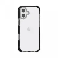 CELLECT Udarno odporen silikonski ovitek iPhone 17 črno-prozoren