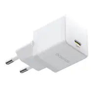BASEUS PALM de reţea încărcător Type-C priză 20W PD încărcător rapid 3.0 ALB