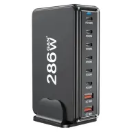 BLACKBIRD BH1670 Hálózati töltő 286W fekete