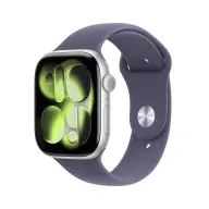 APPLE Watch Series 11 GPS 46mm ezüst alumínium tok ködös lila sportszíj M/L