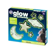 BS Glow Superstars Naprendszer. foszforeszkáló szett
