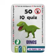 PC Fifty - IQ Quiz - Dinos: 50 IQ kvíz: dinoszauruszok - foglalkoztató kártyák