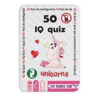 PC Fifty - IQ Quiz - Unicorns: 50 IQ kvíz: unikornisok - foglalkoztató kártyák