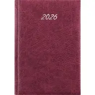 DAYLINER Rebel Weekly Planner B5 2026 burgundy
