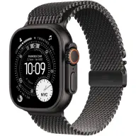 APPLE Watch Ultra 3 GPS + Cellular 49mm fekete titán tok fekete titán milánói szíj S