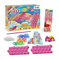 CRAZE LOOPS - Rainbow Studio gumigyűrűs karkötő készítő szett