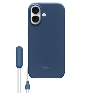APPLE Beats MagSafe rögzítésű kameravezérlő kompatibilis tok támasszal iPhone 17 hegycsúcskék