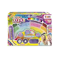 CRAZE LOOPS - Rainbow Box gumigyűrűs karkötő készítő szett