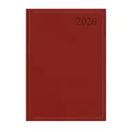 TOPTIMER Traditional Calendar planner B5 daily 2026 Burgundy