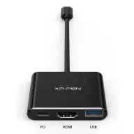 XP-PEN ACW01 3 az 1-ben adapter crno
