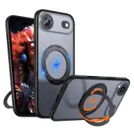 CELLECT 360° vrtljiv ovitek z obročem Iphone Air Črno-prozoren