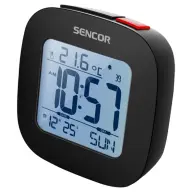 SENCOR SDC 1200 B ceas cu alarmă cu termometru negru