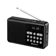 SANDBERG 421-18 FM+BT Radio crno
