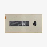 ARTIMO Desk Mat - Loom Series - Prémium szövet egérpad M (80x40 cm) - Bézs