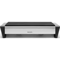 BRABANTIA Food Warmer ételmelegítő állvány. 2db teamécses égőtartóval. selyem matt acél test. r.m. acél rács - 477102