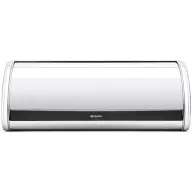 BRABANTIA Roll Top kenyértartó halkan záródó. befelé gördülő fedéllel. 445mm széles. 2 kenyérhez. ívelt forma. r.m. acél fényes - 312601