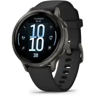 GARMIN Venu 4 41mm sötétszürke fekete szilikon szíjjal (ED)