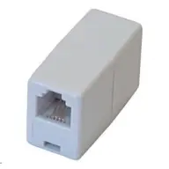 LEXI-NET RJ-11 coupling White 3cm SP6/4