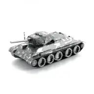 METAL EARTH T-34 tank 3D fém modell