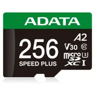 ADATA SPEED PLUS 256GB MicroSDXC 160 MB/s UD256GUI3V30A2SP-RA1
