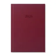 PerioD Standard 2026 B5 weekly planner burgundy faux leather diary