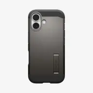 SPIGEN Tough Armor T MagFit hátlap kitámasztóval iPhone 17 sötétszürke