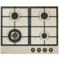 AMICA HGSCi RETRO Hot plate weedy 4 zone Ivory