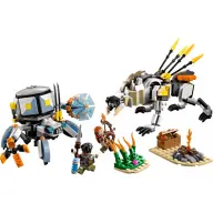 LEGO Horizon Adventures Aloy és Varl a páncéljáró és a fűrészfog ellen 77037