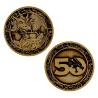 FANATTIK Dungeons & Dragons 50. évfordulós antik érme
