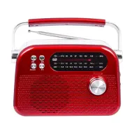 TREVI RDA 70 BR Klasszikus Retro FM/AM/SW rádió piros