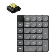 KEYCHRON K0 Max Numpad Hot Swappable RGB Banana fekete