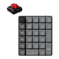 KEYCHRON K0 Max Numpad Hot Swappable RGB Red fekete