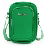 BUDMIL Universal textil female phone case kistáska green