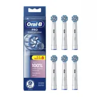 ORAL-B Pro Sensitive Clean pótfej 6db fehér