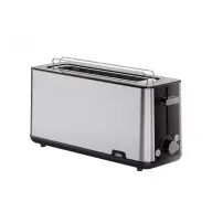 BRAUN HT 1610 BK PurShine Toaster long slice 1030W