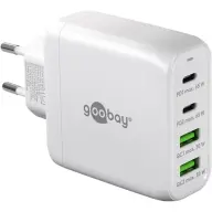 GOOBAY USB-C PD GaN Multiport Fast Charger (68 W) fehér
