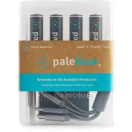 PALEBLUE Lithium Ion mikro Stift akku (AAA) 600mAh 4pcs