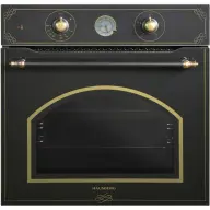 HAUSBERG HB-8055RST Sütő Beépíthető grill/légkeveréses 57L Fekete