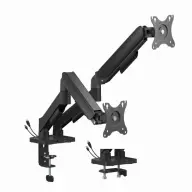 GEMBIRD MA-DA2U-01 Monitor Stand dupla auf den Tisch reparierbar 17"-32"