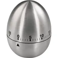 XAVAX 00095302 Kitchen timer egg 55x75mm stainless steel