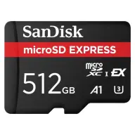 SANDISK Express 512GB MicroSDXC 650 MB/s SDSQXFN-512G-GN4NN